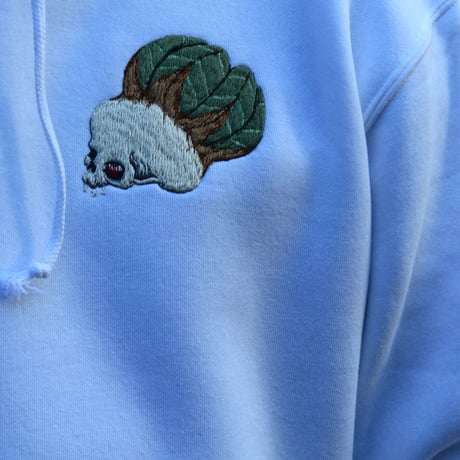 humanity×MENOSYAMA 【poorpatch parka】obesahead parka（WHITE）予約販売