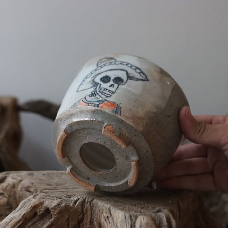 Andrew Gemrich〝CALAVERA″ / humanity pot  no.920-C22
