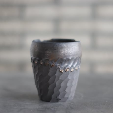 【新品未使用】N/OH 澪標SサイズリッチブラックDOT N/OH 澪標 盆栽鉢〝リッチブラック〟XS no.1004118 | 芽の巣山