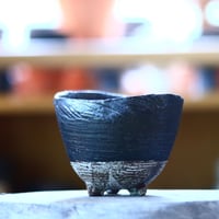 joint pot   安西桂   ×   安西岳郎   親子鉢〝土の子″ M   no.1018-40