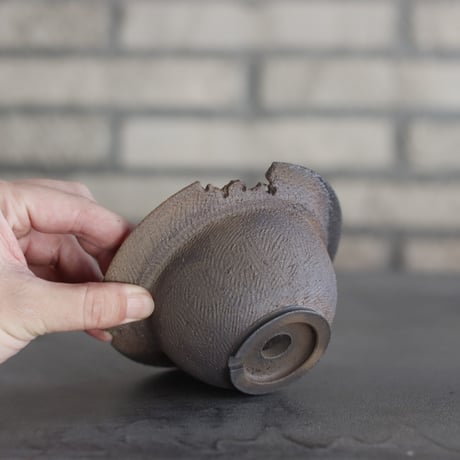 takero pot / モミテツ  (4号)  no.1228-206