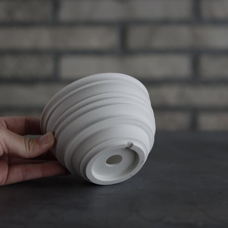 TAKERO POT / シロ / (4号) no.1207-50
