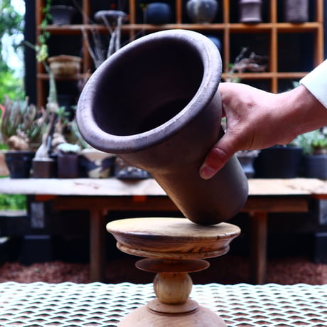 Atsushi  Funakushi 〝gold sabbath″／humanity pot   no.586