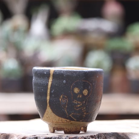 Andrew  Gemrich〝calavera″／humanity pot  no100285