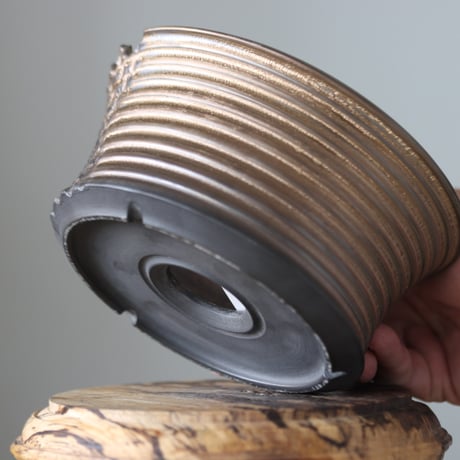 Yuta Uchida / gold rust melt / humanity pot     no.512-79
