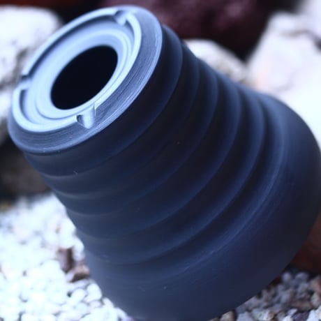 Yuta  Uchida 〝black  clay″   /   humanity pot       no.510-51