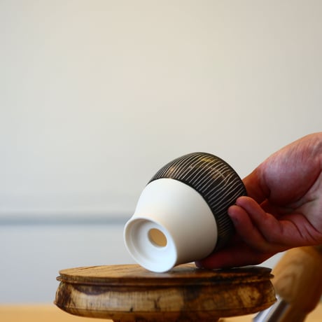 Kazuhiro Arima〝 silk″ / humanity pot    no813-134