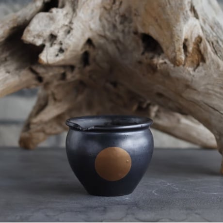 N/OH / コロ鉢 / Black＋Moon / XS (3号)   no.504-236