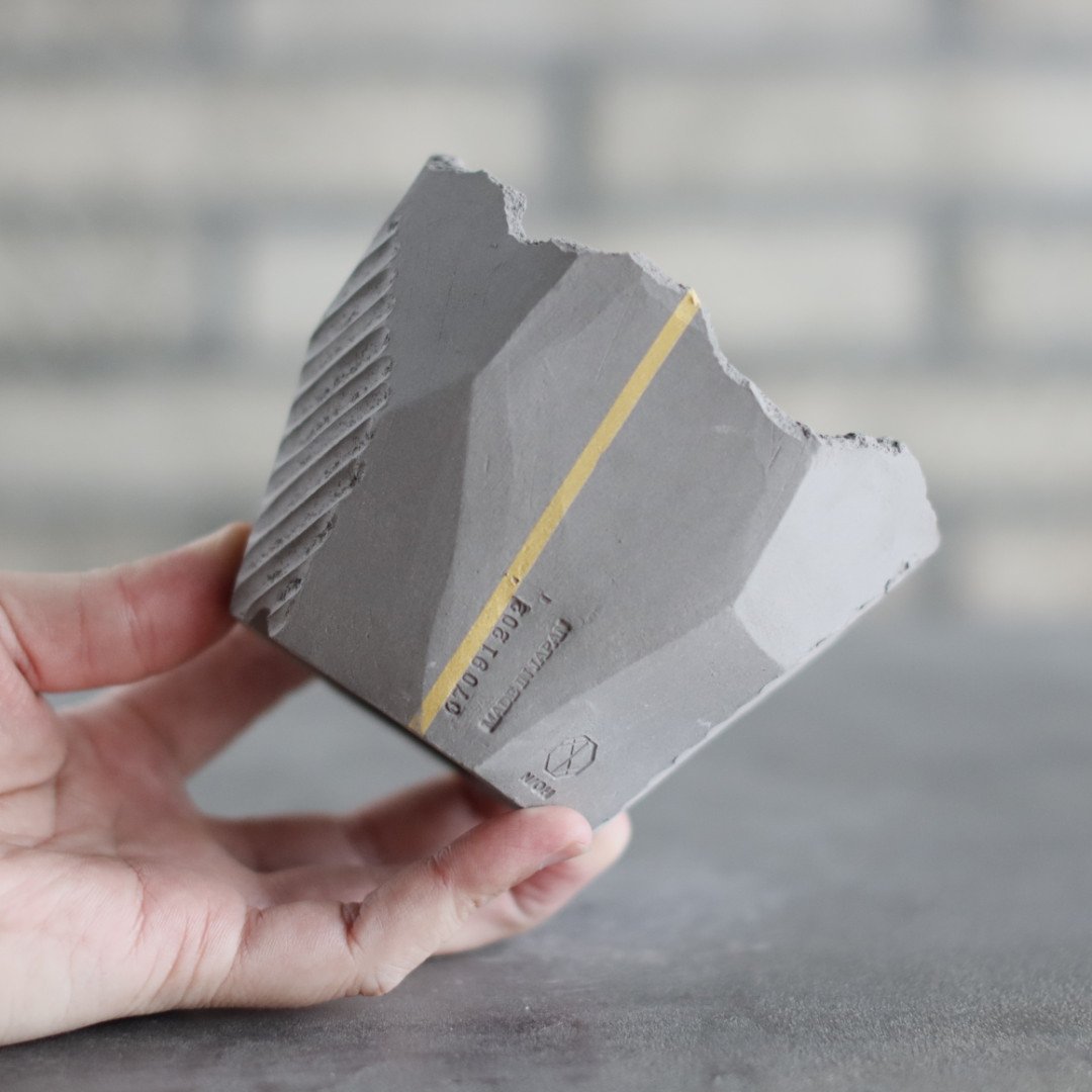 N/OH / 澪標 / smoky gray ＋ Line / SS (3.5号) no.1