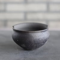 N/OH / コロ鉢-Strokes / rich Black × Black / SS (4号)  no.503-305
