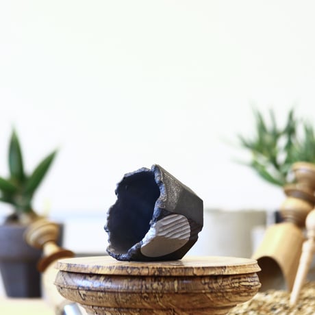 N/OH   澪標 / N-Black + silver moon  / XS   no.611-19