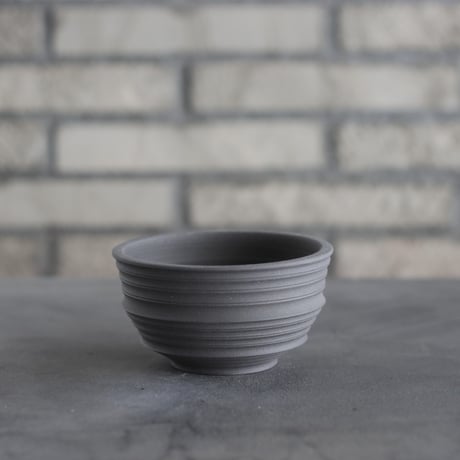 takero pot / ヤキシメ クロ (4号)   no.208-40