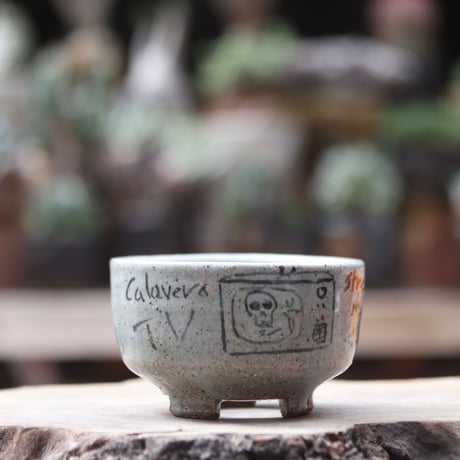 Andrew  Gemrich〝calavera″／humanity pot  no100241