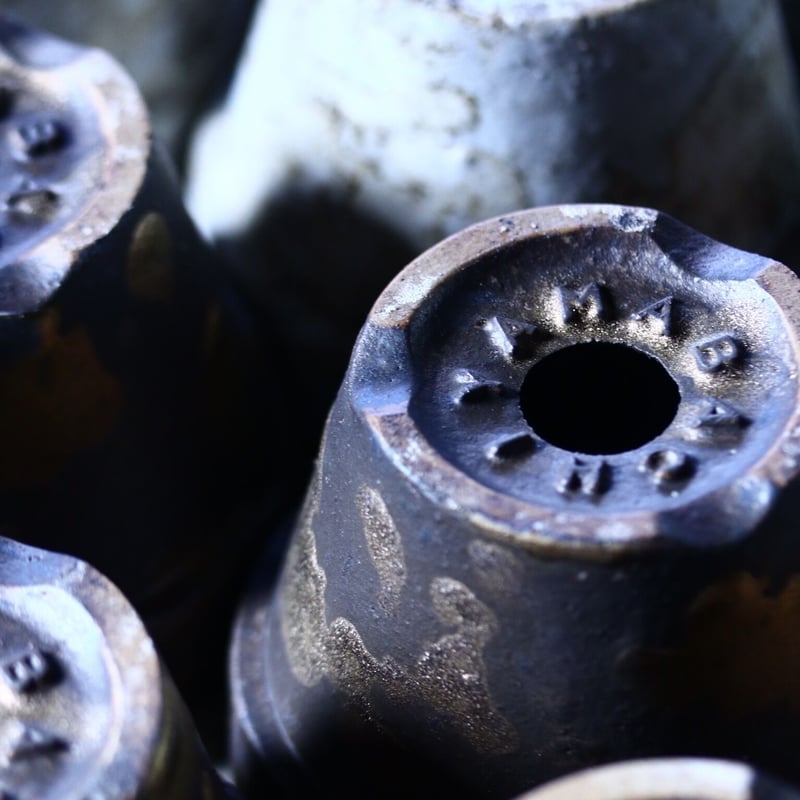 YAMABACHI ver. takero pot クロサビ /3個セット YAMABACHI ver. takero pot / クロサビ / 3pieces | 芽の巣山