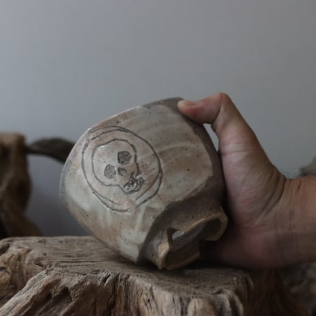 Andrew Gemrich〝CALAVERA″ / humanity pot  no.920-C1