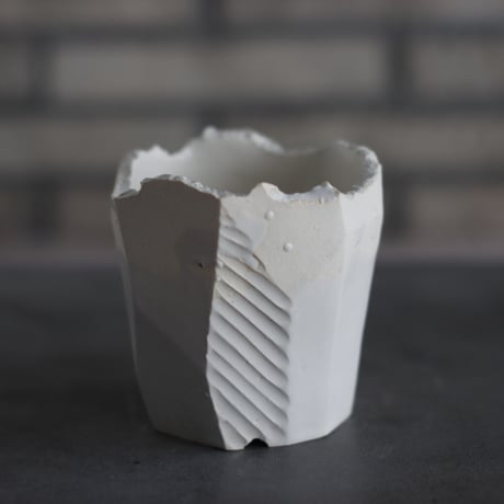 N/OH / 澪標-Strokes / White ×  White / SS (3.5号)  no.503-245
