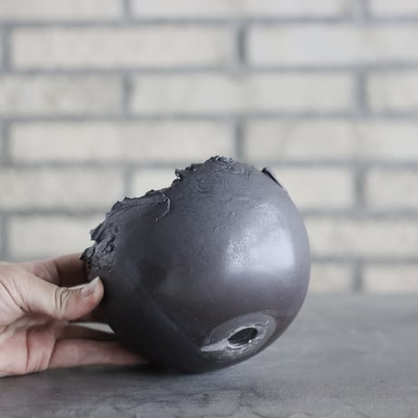 TAKERO POT / Chigiri / クロ / L (4.5号)  no.308/20