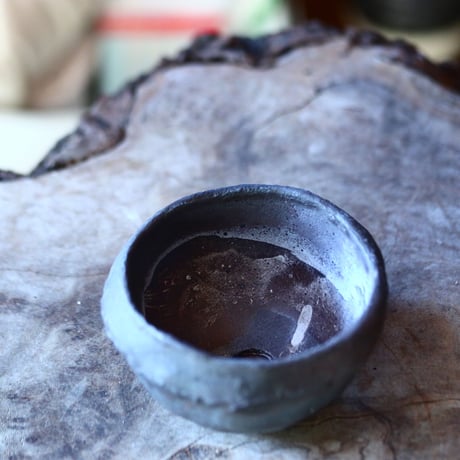 joint pot   安西桂   ×   安西岳郎   親子鉢〝土の子″ ボール  S  no.112953