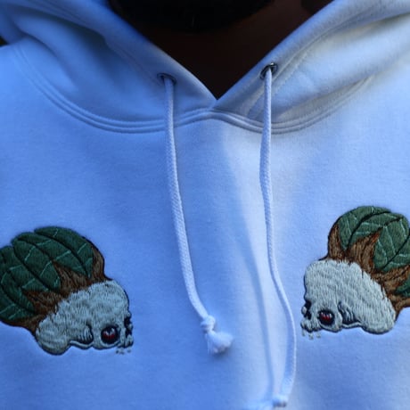 humanity×MENOSYAMA 【poorpatch parka】obesahead parka（WHITE）予約販売