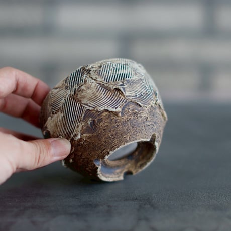 Masato Akutsu / graffito / humanity pot (2.5号)  no.824-47