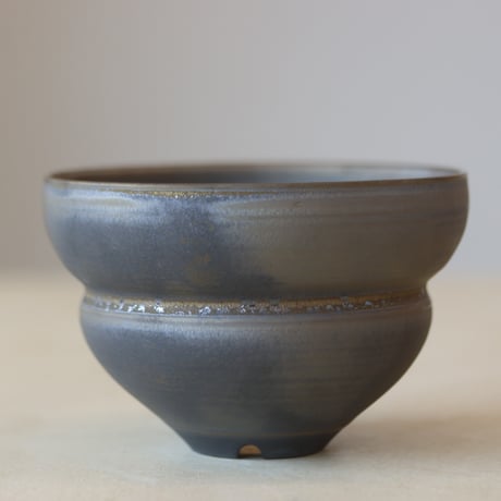 Yuta Uchida / gold glaze (4号鉢)  no.330-75