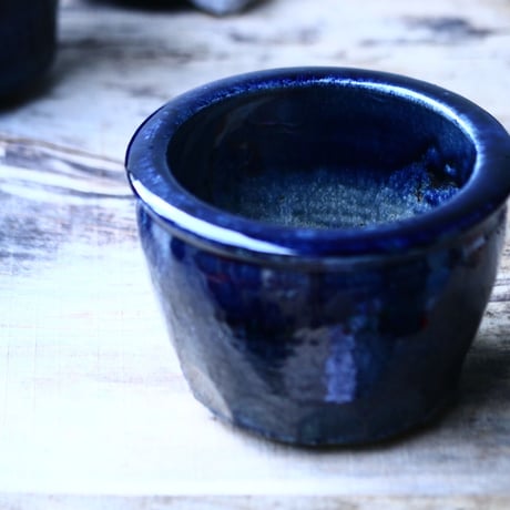 Tadao  Akutsu 〝瑠璃油″   /   humanity pot       no.91358