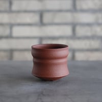 たけろうポット / ちぎり/ 白サビ / L no.211-58 | 芽の巣山