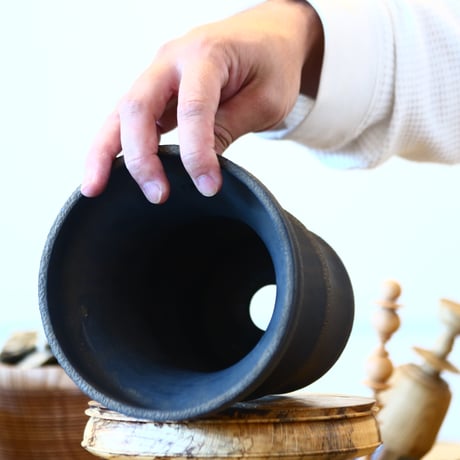Atsushi Funakushi〝ashman″ / humanity pot    no1112-68