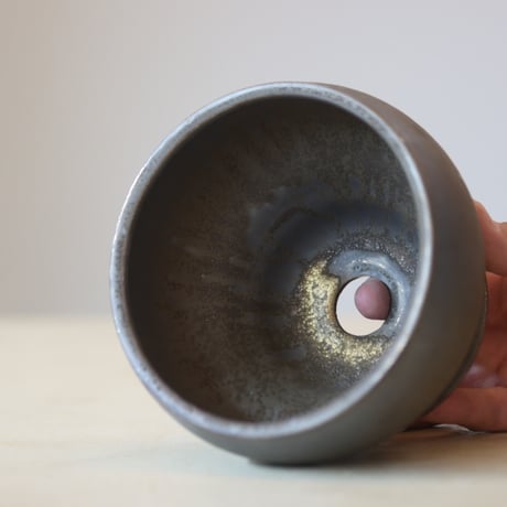 TAKERO POT / TETSU (4号鉢)  no.323-3
