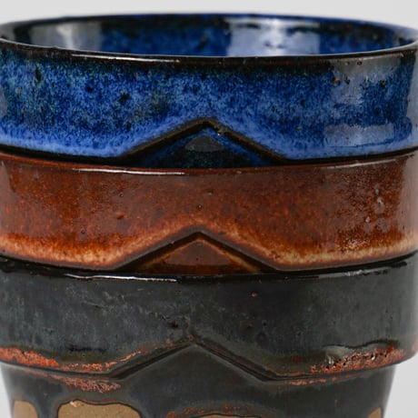 YAMABACHI var. P&A ceramic ware / ドロップ/ 3pieces (3号)   no.430-1
