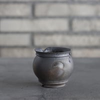 takero pot / mushikui / 炭化焼成 (2.5号)  no.531-111