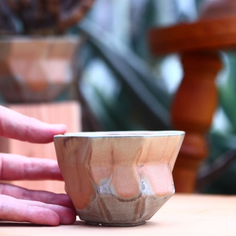 P&A ceramic ware / polygon pot 　no.612-P01