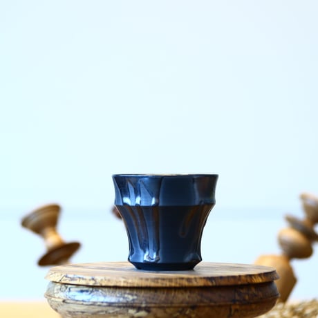 Yuta Uchida〝black glaze″ / humanity pot    no514-U32