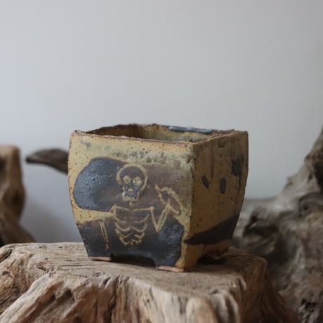 Andrew Gemrich〝CALAVERA″ / humanity pot  no.920-C72