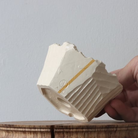 N/OH / 応-OU- / white＋Line / XS (3.5号)  no.504-12
