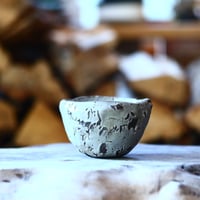 joint pot   安西桂   ×   安西岳郎   親子鉢〝土の子″ ボール  S  no.112955