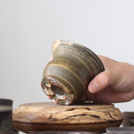 Mie Maeda / swirl / humanity pot    no.512-15