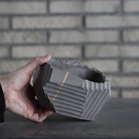 N/OH / 応-OU-/ smoky gray＋Line / S (5号)  no.222-125