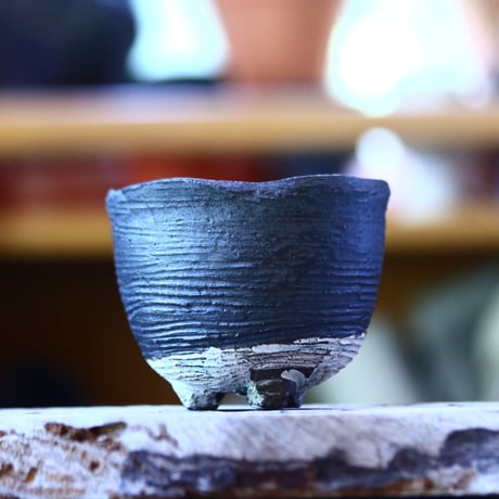 joint pot   安西桂   ×   安西岳郎   親子鉢〝土の子″  M  no.82372