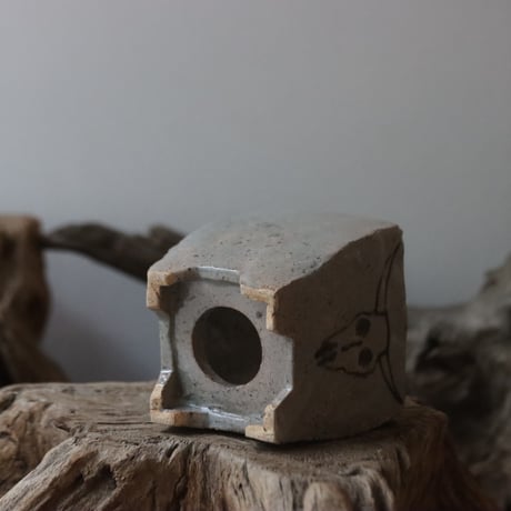 Andrew Gemrich〝CALAVERA″ / humanity pot  no.920-C11