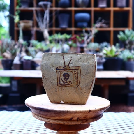 Andrew  Gemrich  〝calavera″   /   humanity pot     no.511