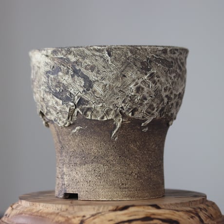 Masato Akutsu〝graffito″ / humanity pot    no.609-87