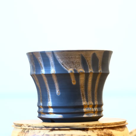 Yuta Uchida / gold glaze / humanity pot    no.1231-43