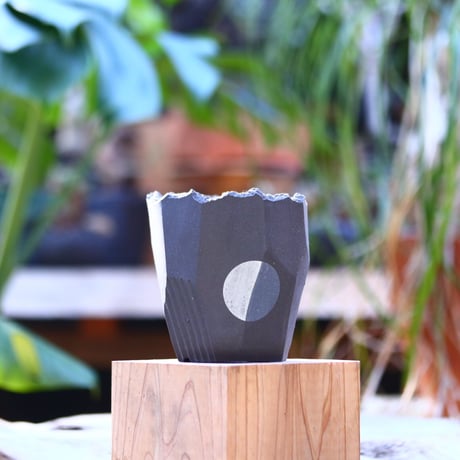 N/OH   澪標  / SS / rich Black + silver Moon    no.227/73