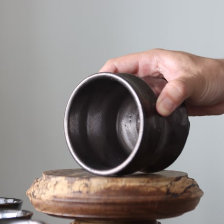 Atsushi Funakushi / black iron / humanity pot     no.512-42