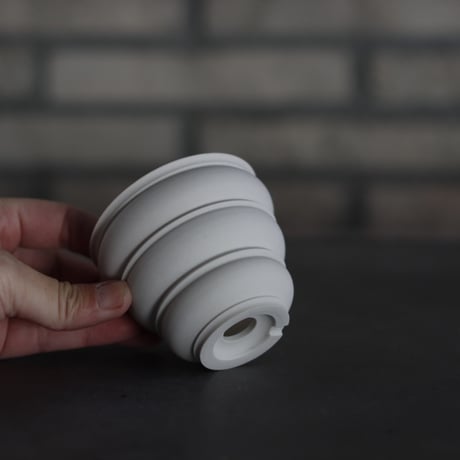 takero pot / 白 (2.5号)  no.201-79
