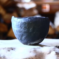 joint pot   安西桂   ×   安西岳郎   親子鉢〝土の子″ ボール  L  no.112965
