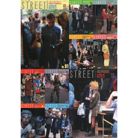 eBook- STREET magazine No.091 ~ No.100 set