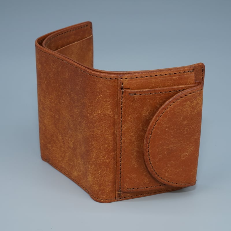 MCM キャメル 三つ折り財布 MCM エム シー ヴィンテージ ヴィセトス ロゴグラム Wホック 三