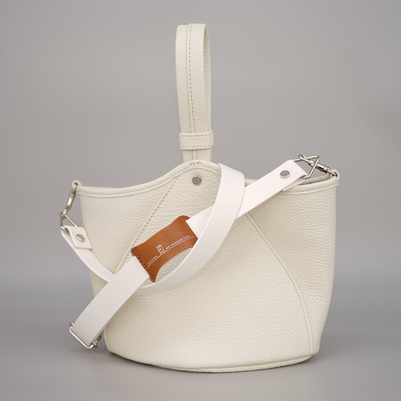 ジャーナルスタンダード マルロンギャザーショルダーbag ホワイト 